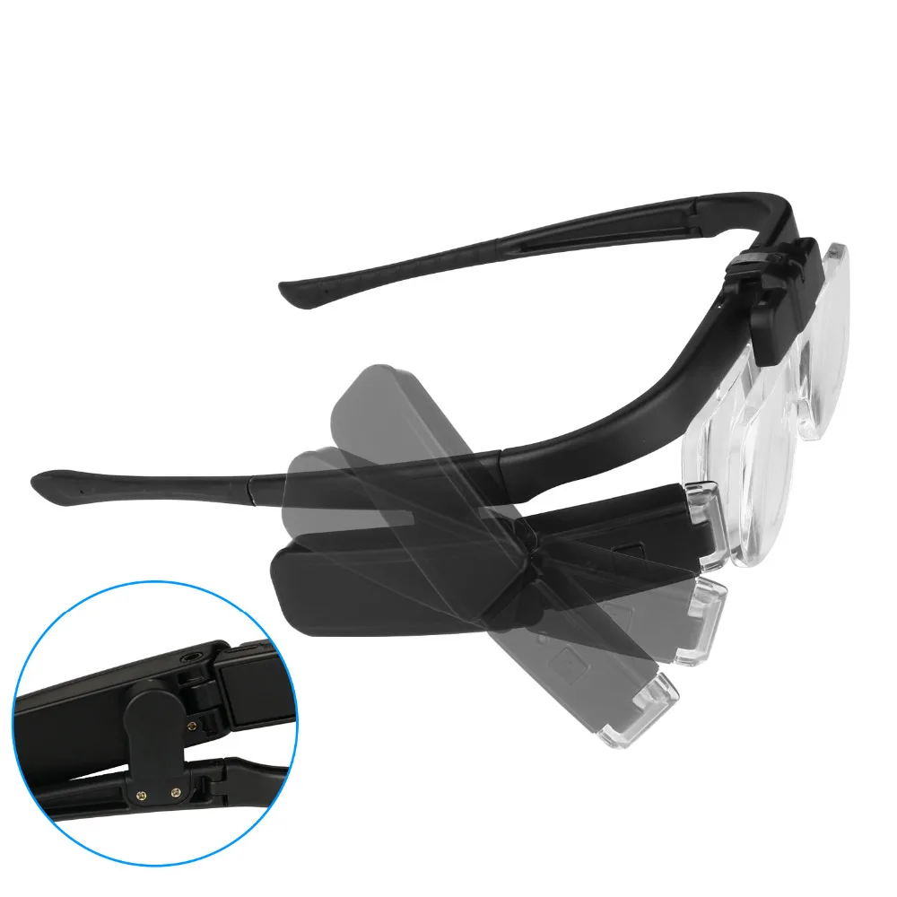 Electronics Repair Glasses - USB Rechargeable Reading Glasses Magnifier 1.5X