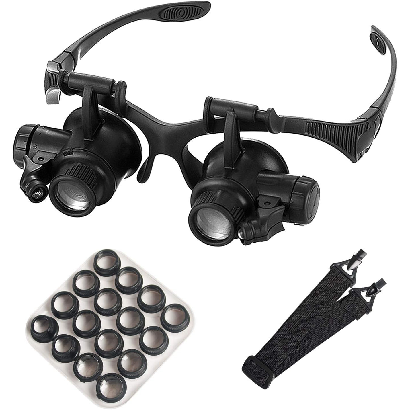 Head Mounted Magnifier With LE – Electronics Repair Glasses Bewertung und Preis
