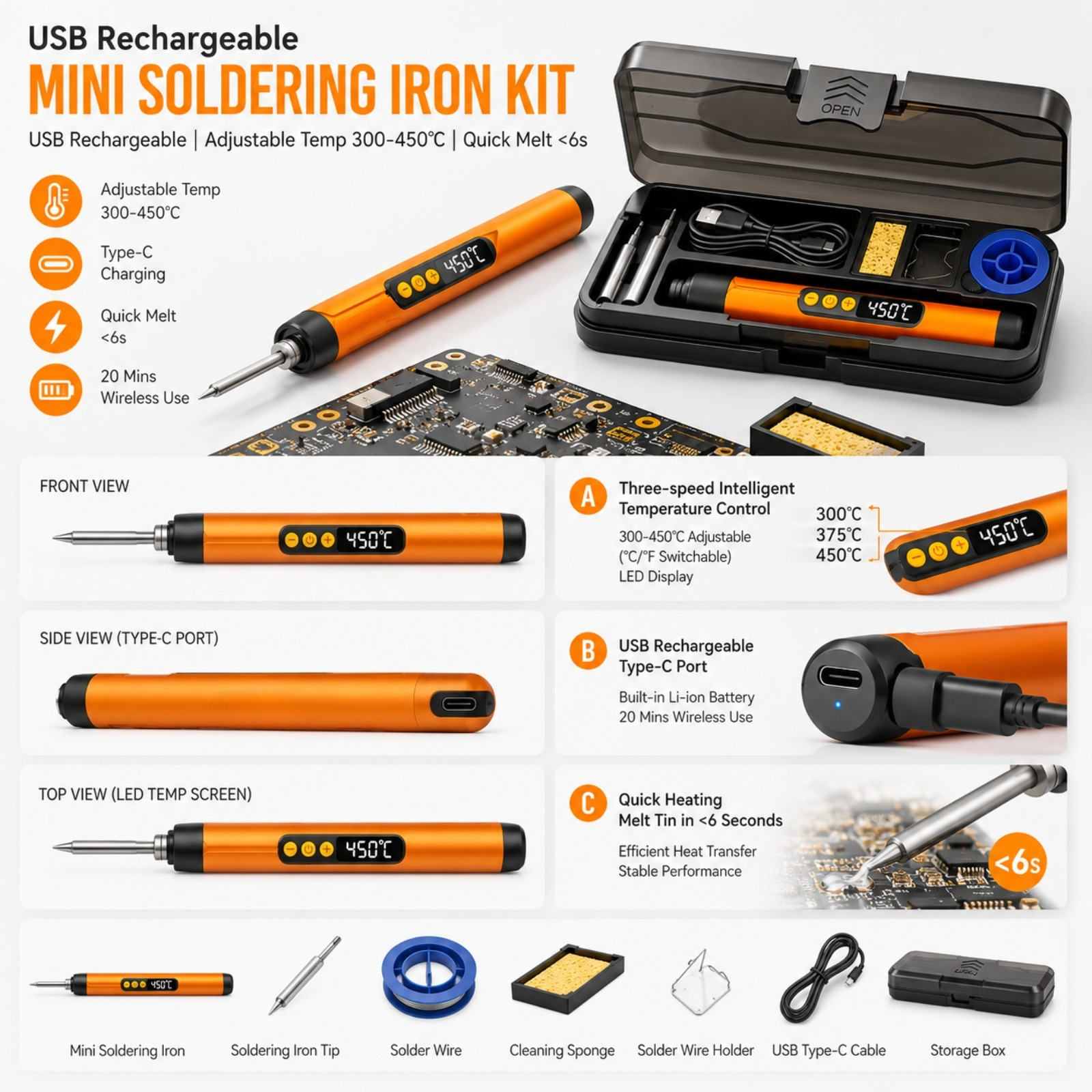 Precision Rechargeable Mini So – Electronic Repair Tutorial Bewertung und Preis