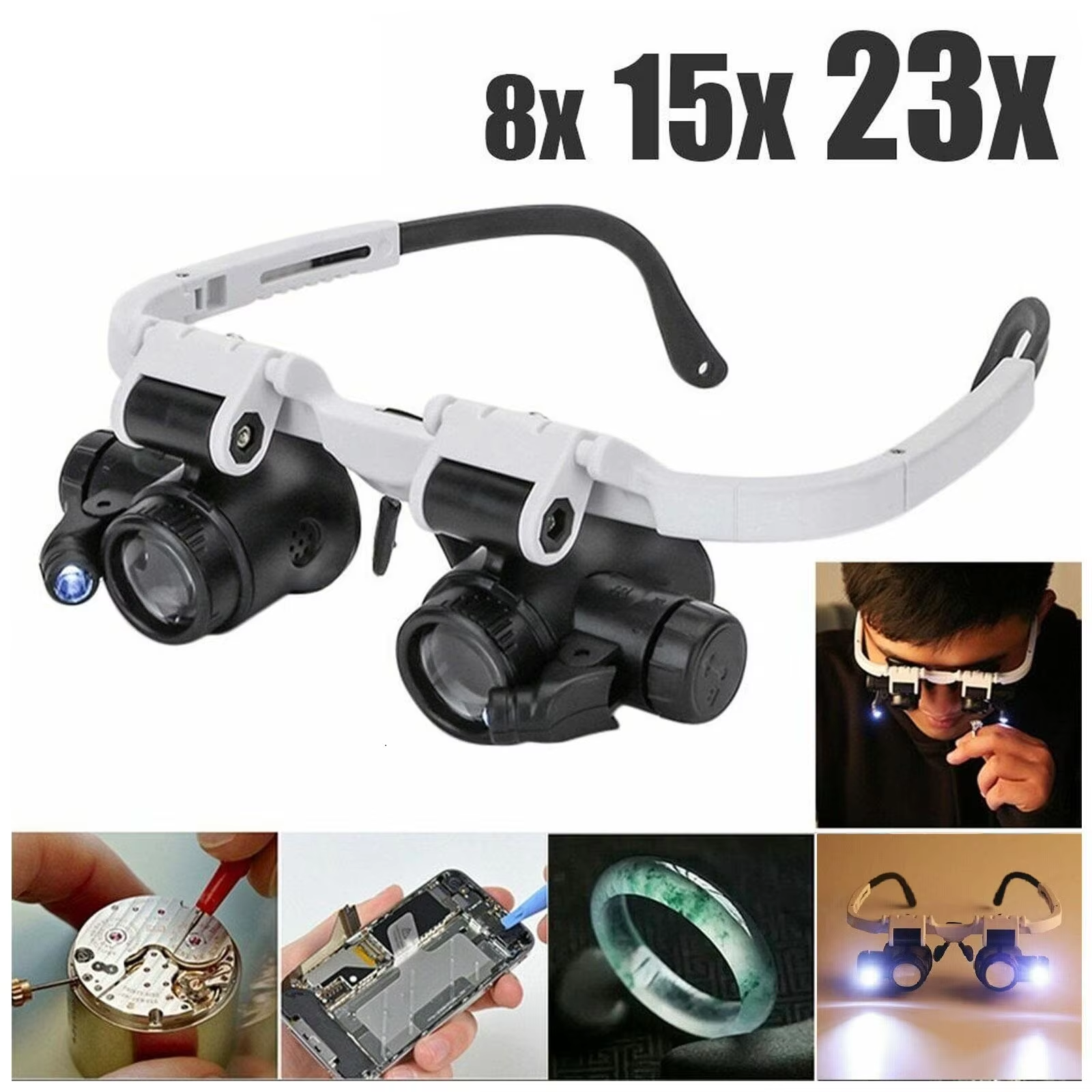2XLED Watch Jeweler Repair Mag – Electronics Repair Glasses Bewertung und Preis