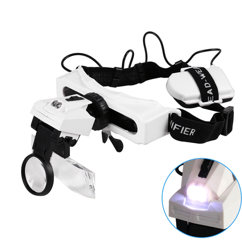 Illuminated Headband Magnifier – Electronics Repair Glasses Bewertung und Preis