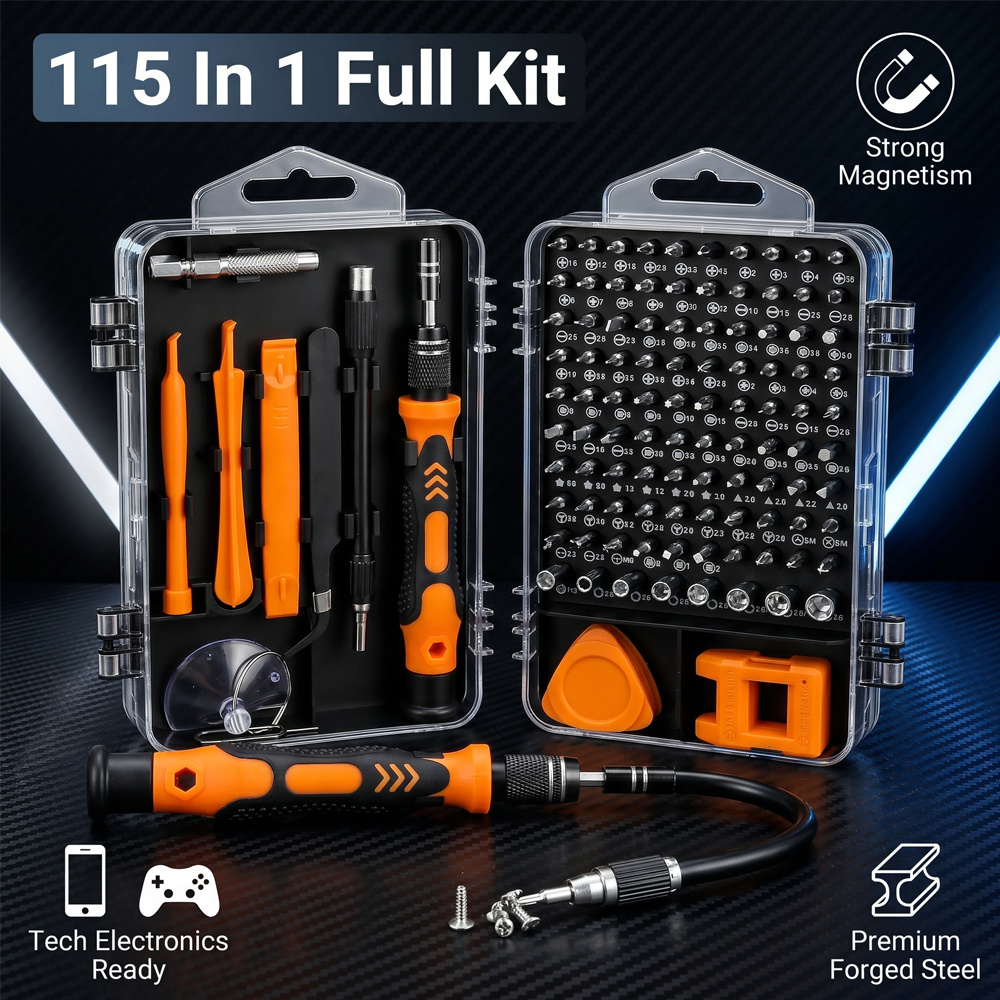 115 In 1 Precision Screwdriver – Electronic Repair Tutorial Bewertung und Preis