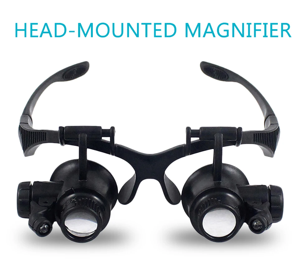 New Headband LED Light Glasses – Electronics Repair Glasses Bewertung und Preis