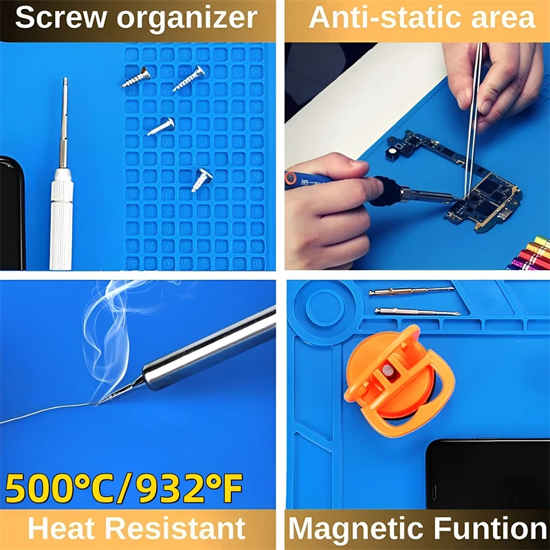 Silicone Soldering Mat ESD Ant – Electronic Repair Tutorial Bewertung und Preis