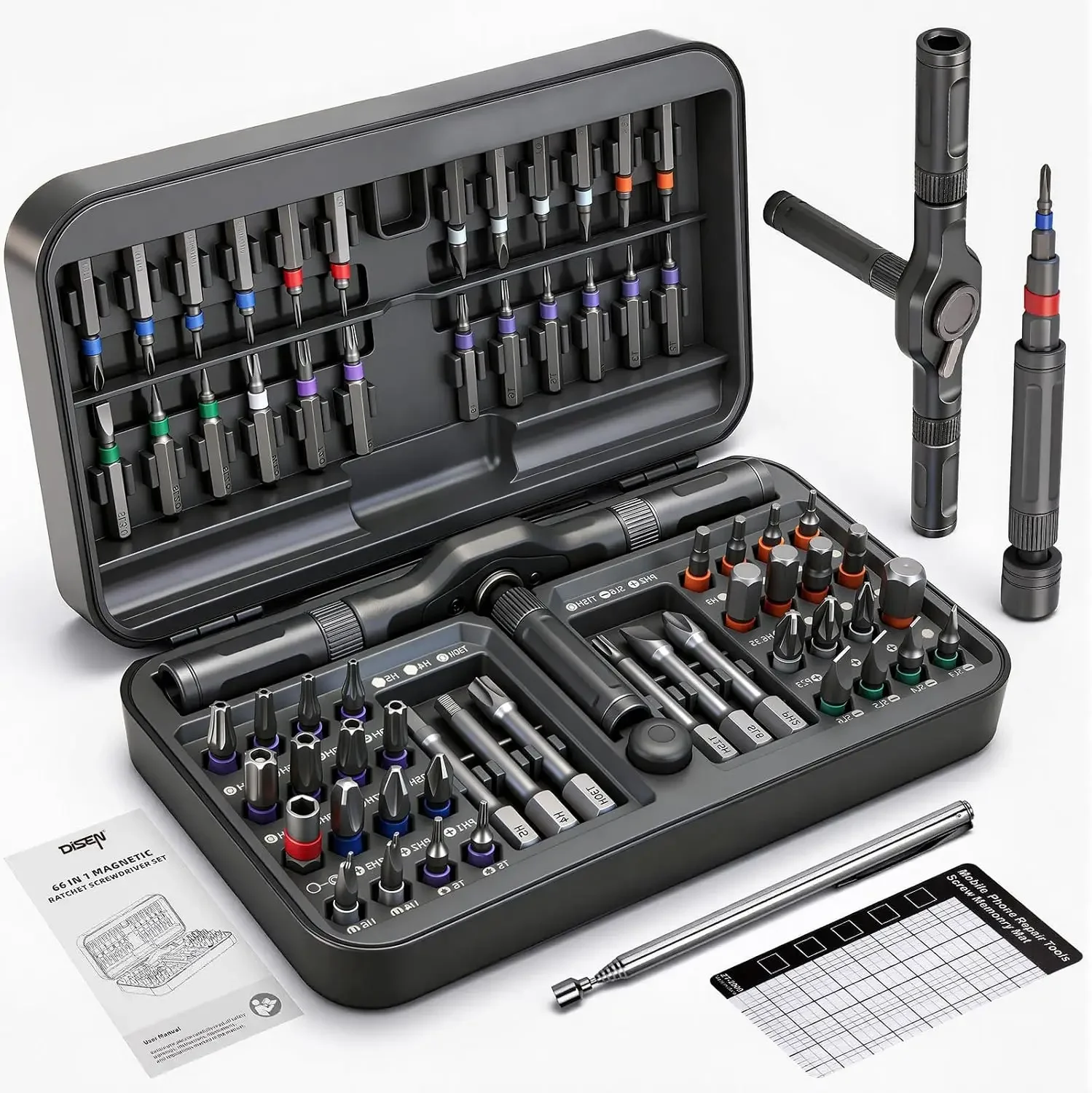 68 in 1 Ratcheting Screwdriver – Electronics Repair Game Bewertung und Preis