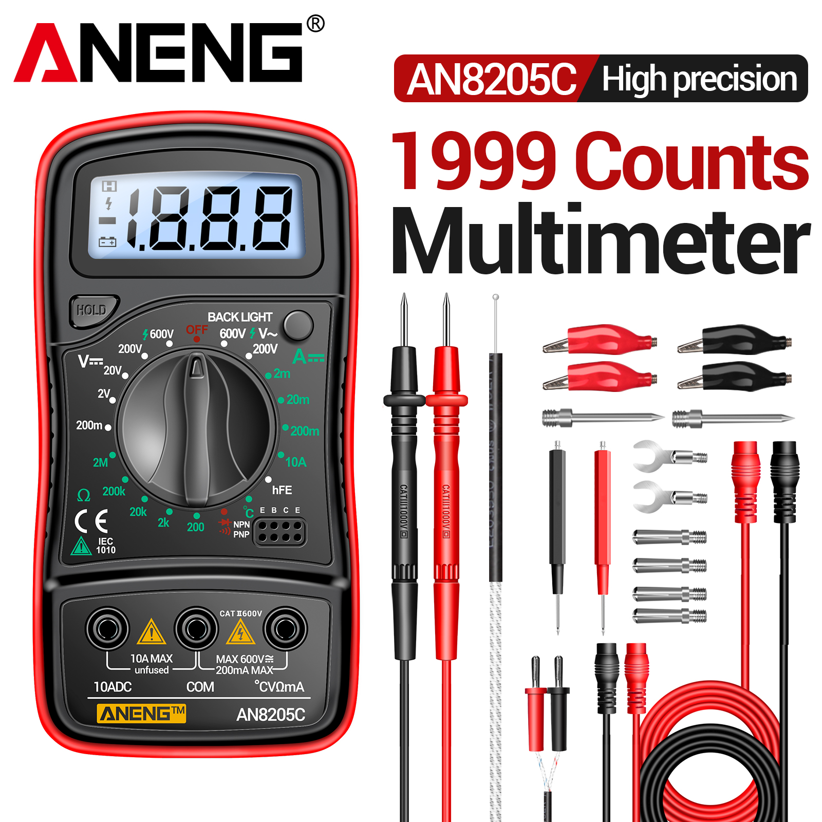 ANENG AN8205C Handheld Multime – Electronics Repair In Usa Bewertung und Preis