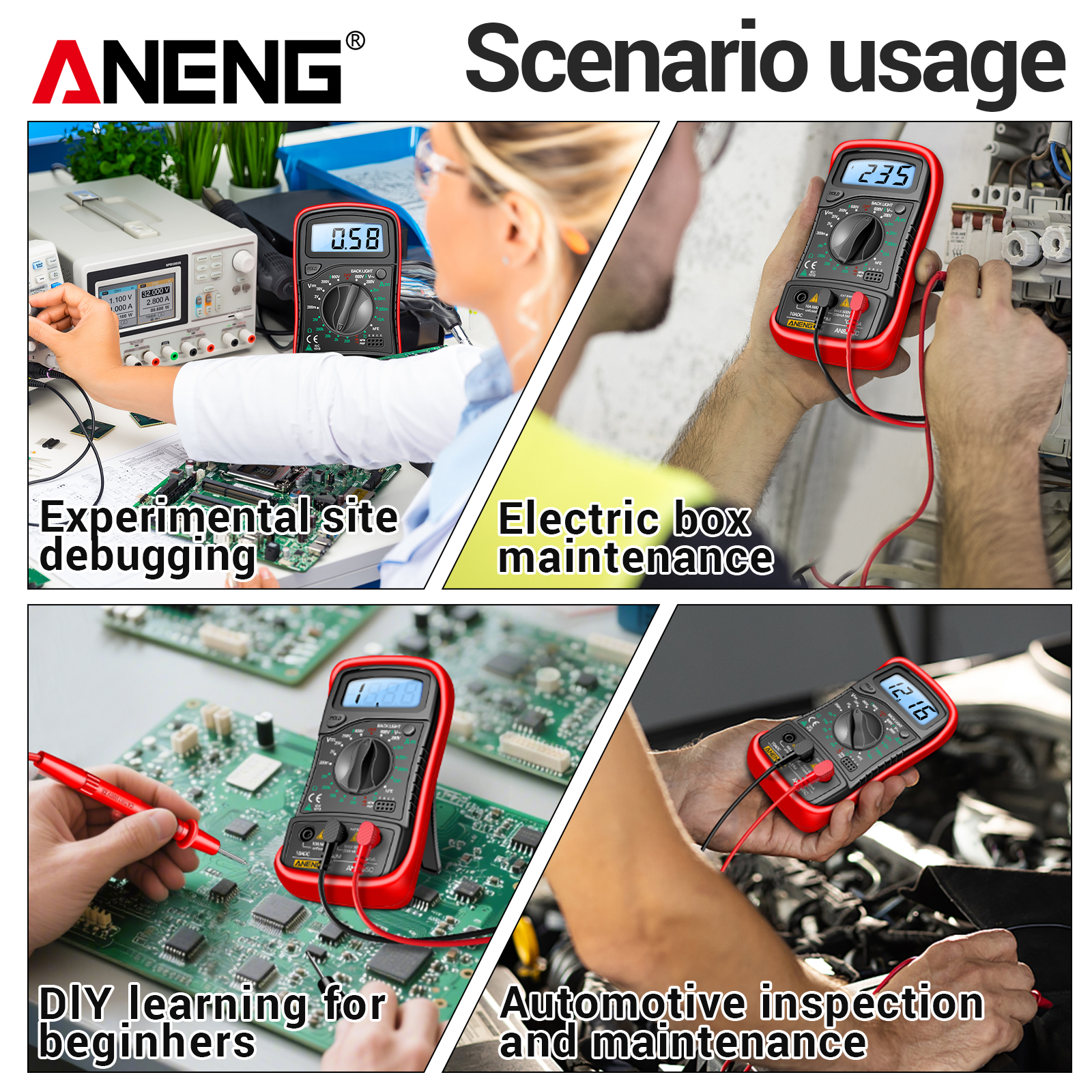 ANENG AN8205C Handheld Multime – Electronics Repair In Usa Bewertung und Preis