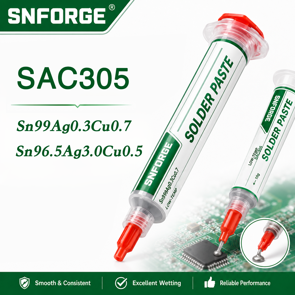 SAC305 Solder Paste Welding Ti – Electronics Repair Game Bewertung und Preis