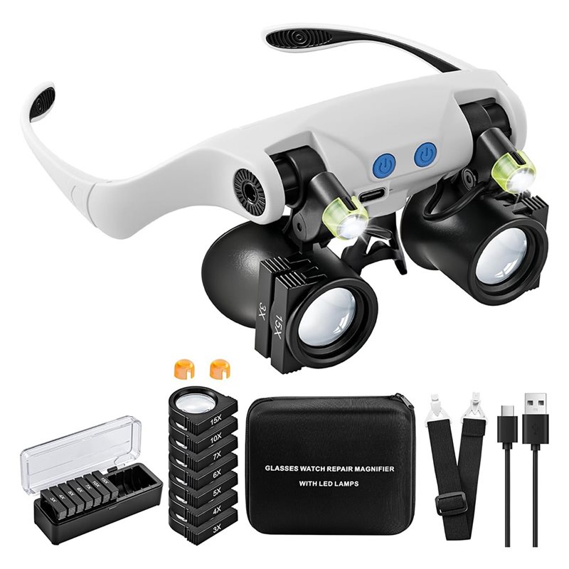 ABUP-LED Light Magnifying Glas – Electronics Repair Glasses Bewertung und Preis