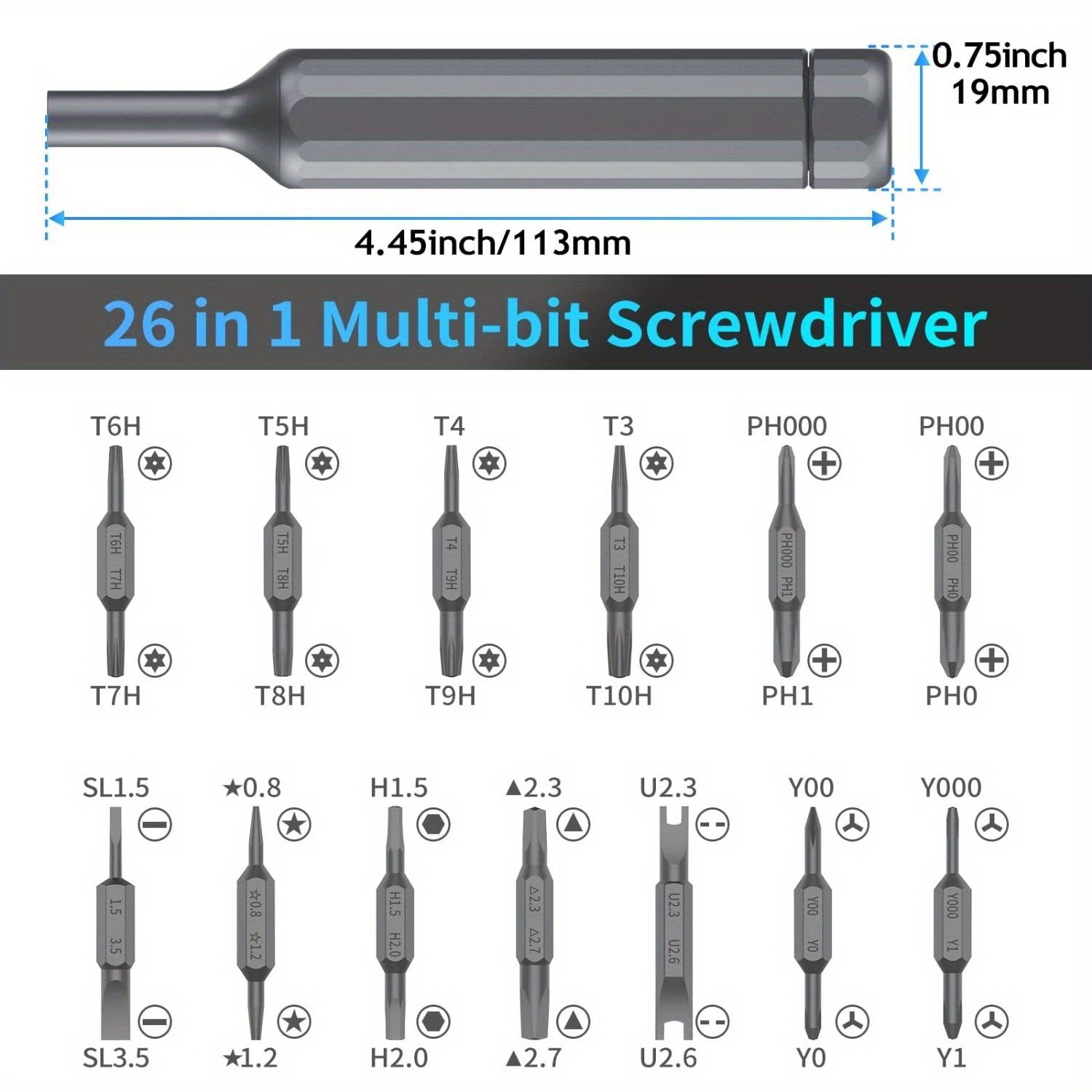 27 in 1 precision screwdriver  – Electronics Repair Glasses Bewertung und Preis