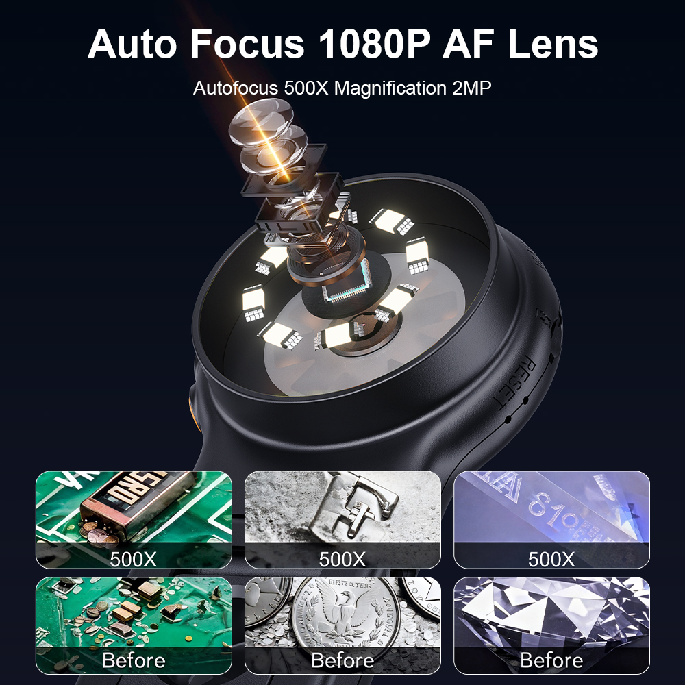 Autofocus 500X Digital Microsc – Electronics Repair Glasses Bewertung und Preis
